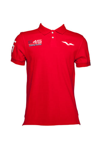 Mens Uniform Red Polo Shirt - CLEARANCE