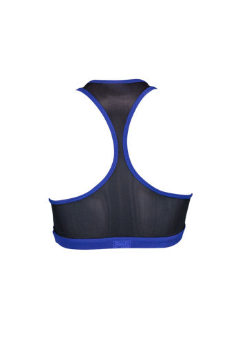 Womens Fade Blue F45 Crop  - CLEARANCE
