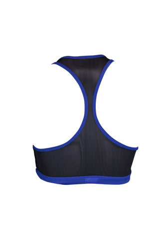Womens Fade Star Blue Crop  - CLEARANCE