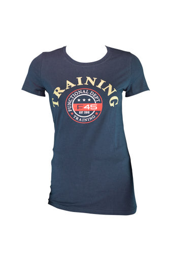 Womens F45 Training Brand Gold T-Shirt  - CLEARANCE