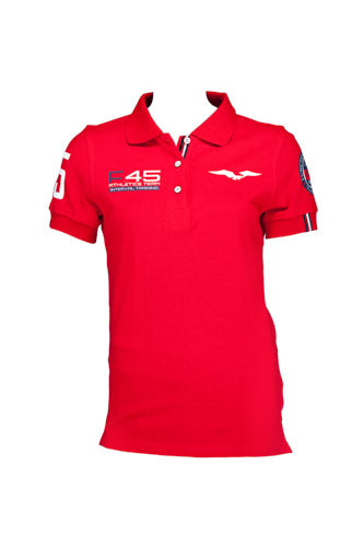 Womens Uniform Red Polo Shirt - CLEARANCE